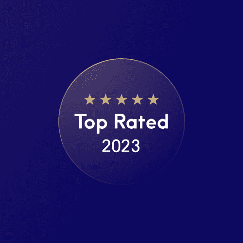 Treatwell Top Rated 2023 badge