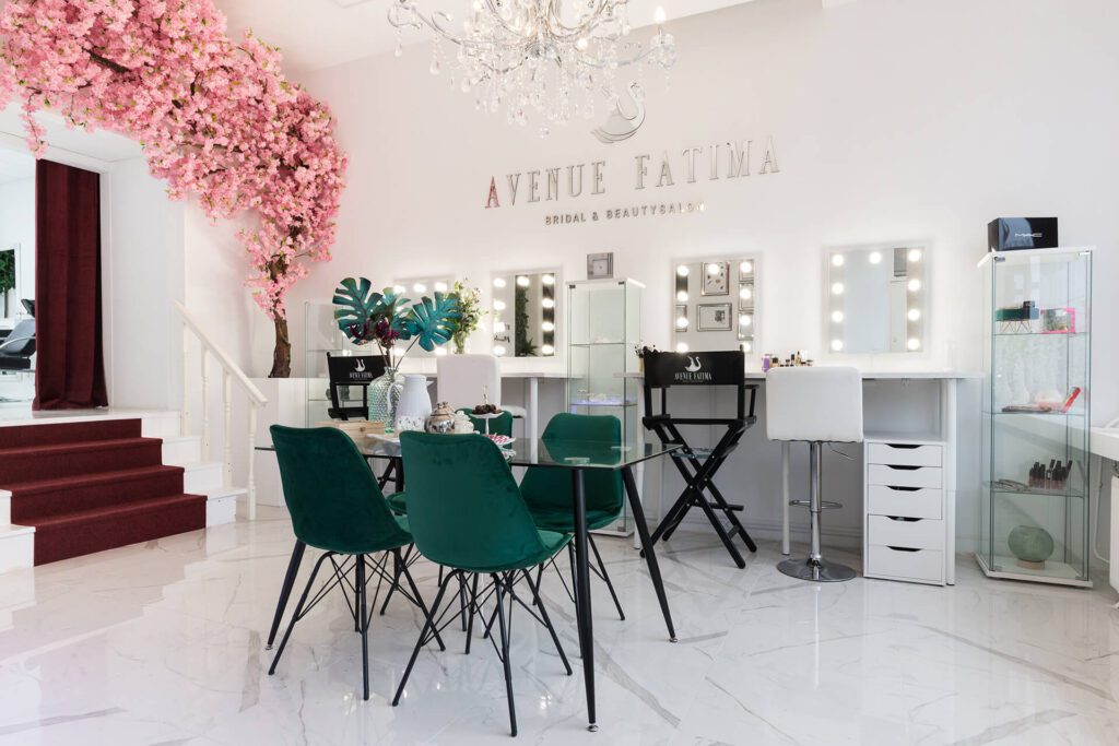 pakkende naam schoonheidssalon: Avenue Fatima