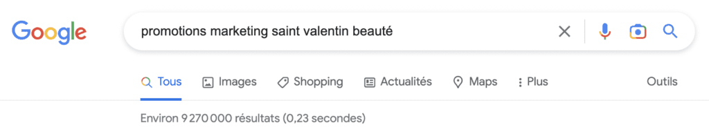 Offre promotionnelle Saint-Valentin , boostez votre visibilité